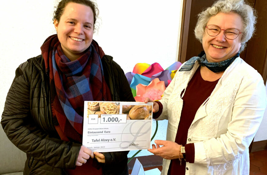 „Die Lohner’s“ spenden 1.000 Euro