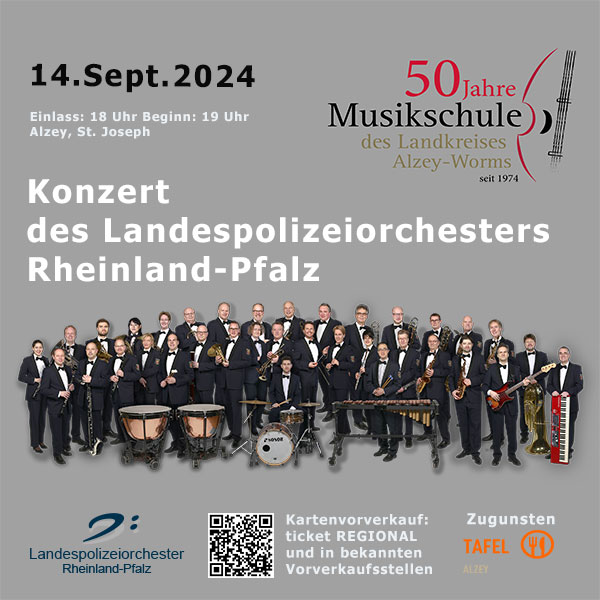 Read more about the article Landespolizeiorchester zugunsten der TAFEL