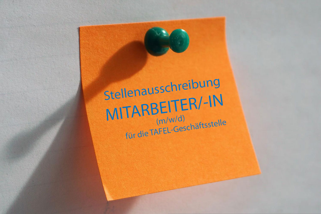 Du betrachtest gerade Tafel Alzey sucht Unterstützung für Geschäftsstelle