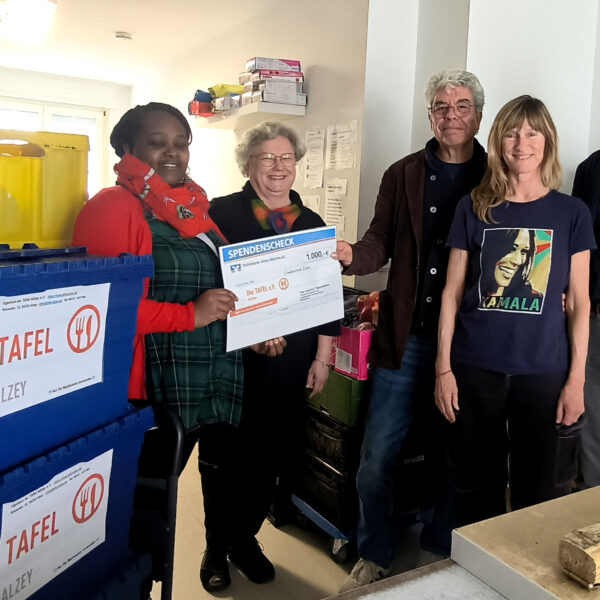 KulturGUT und Evangelische Kirchengemeinde Bechtolsheim unterstützen die TAFEL in Alzey mit einer Spendenaktion