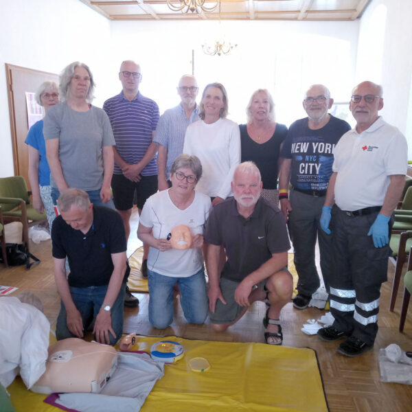 Ersthelfer-Lehrgang für TAFEL-Mitarbeitende